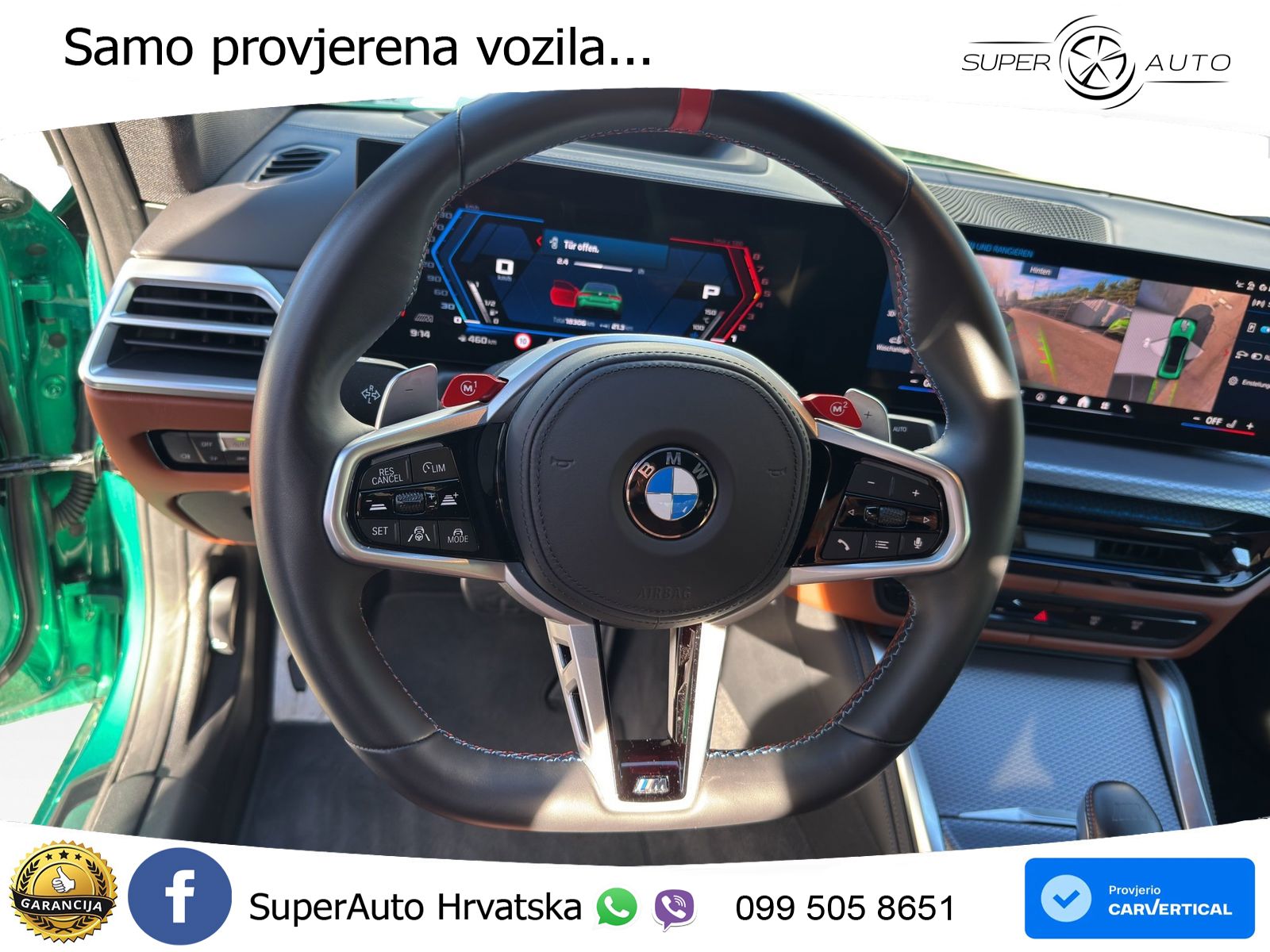 BMW M4 Competition 3.0 (530 KS) xDrive Steptronic LED+GR SJED+ACC