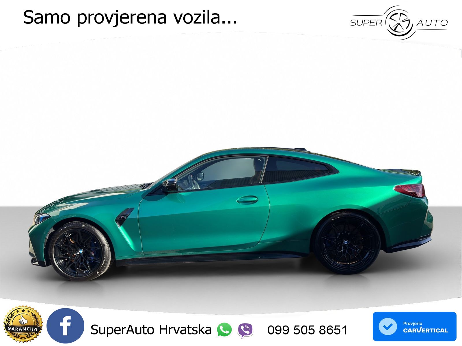 BMW M4 Competition 3.0 (530 KS) xDrive Steptronic LED+GR SJED+ACC
