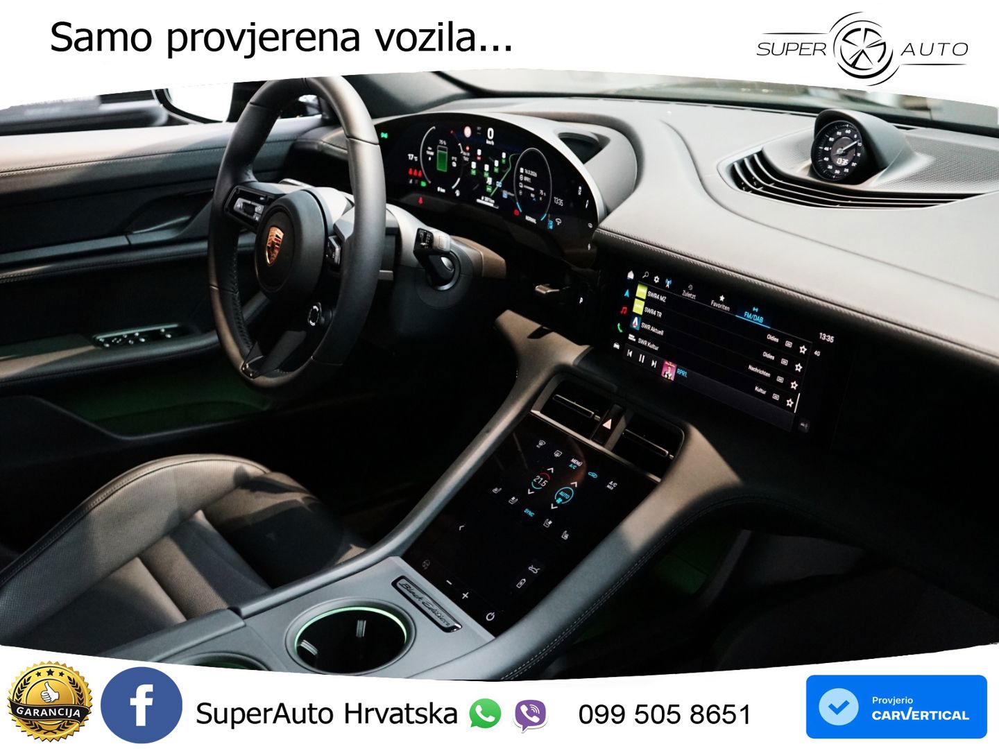 Porsche Taycan 105 kWh (435 KS)