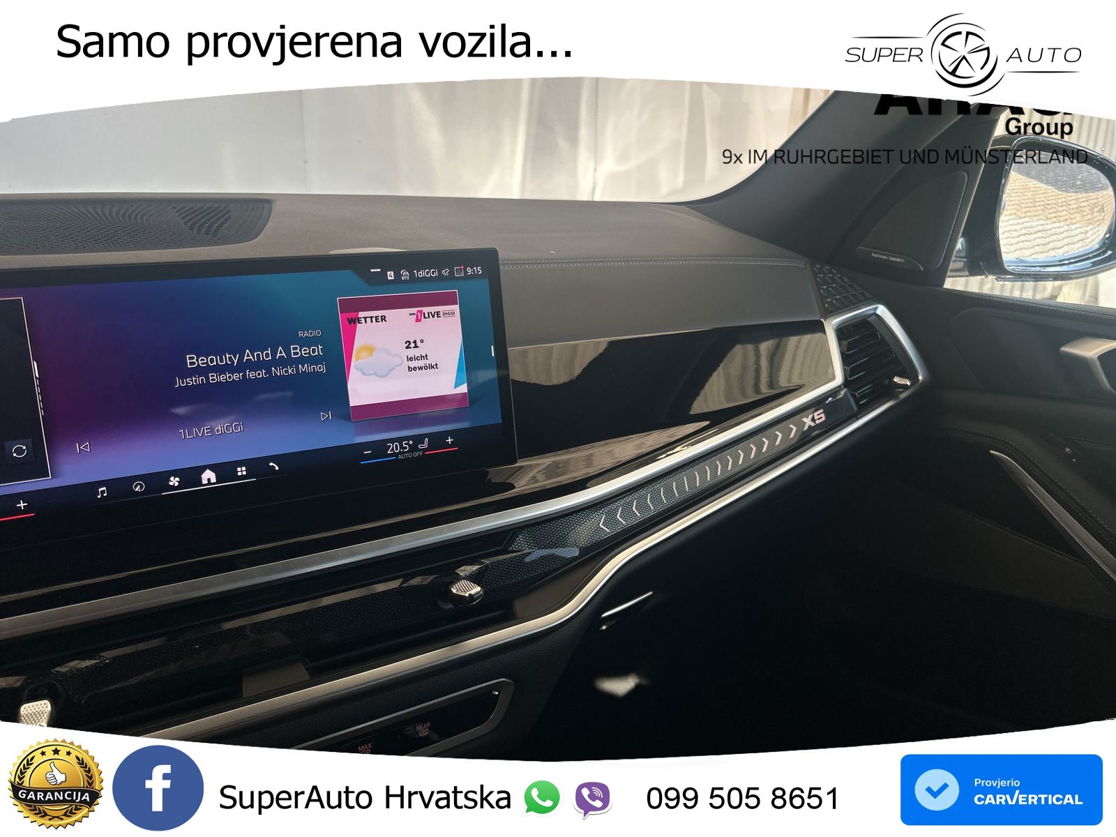 BMW X5 30d (298 KS) xDrive Steptronic M Sport LED+GR SJED+ACC