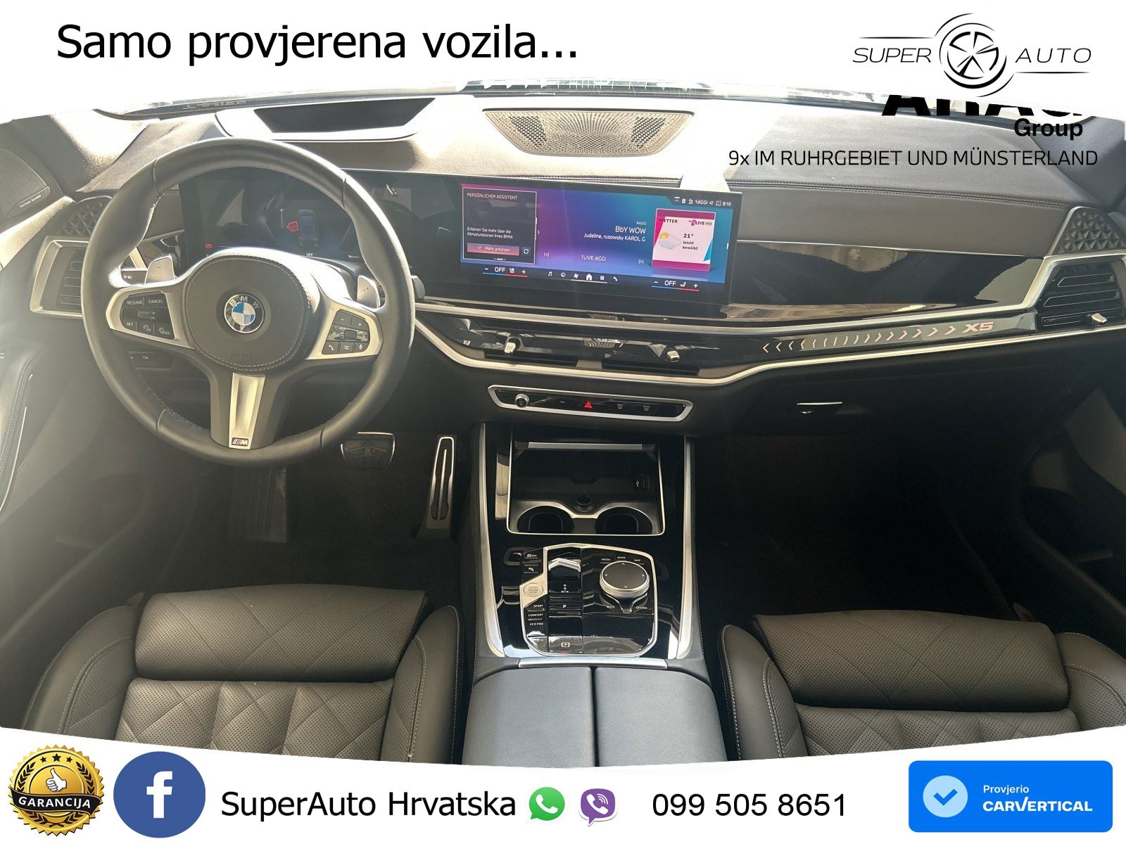 BMW X5 30d (298 KS) xDrive Steptronic M Sport LED+GR SJED+ACC