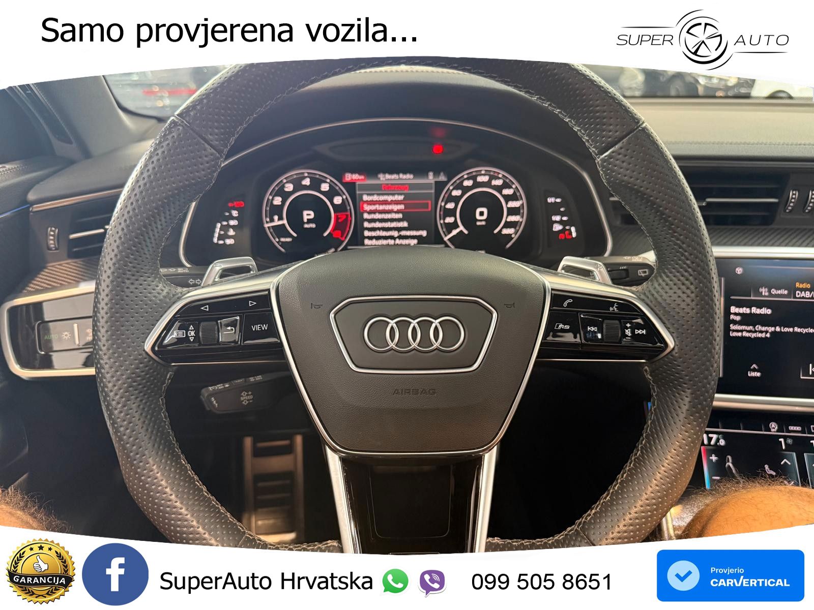 Audi RS6 Avant 4.0 TFSI V8 (600 KS) quattro Tiptronic