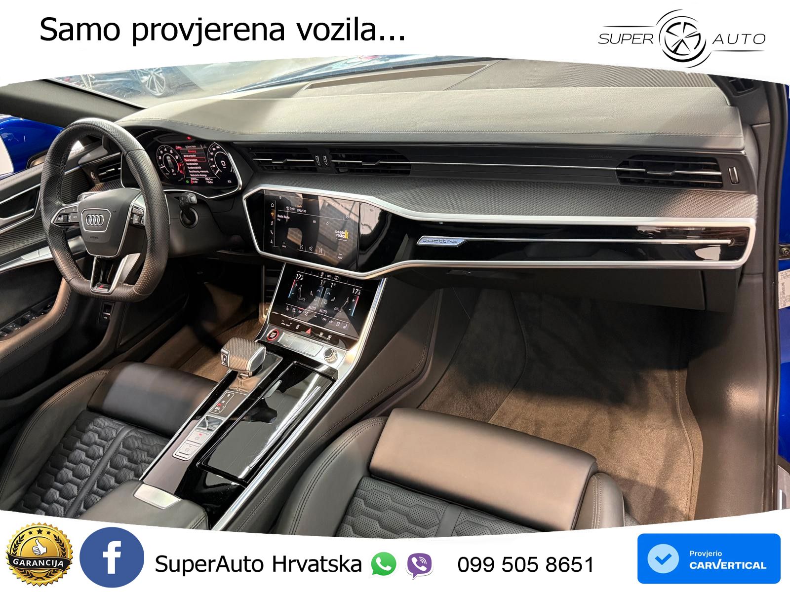 Audi RS6 Avant 4.0 TFSI V8 (600 KS) quattro Tiptronic