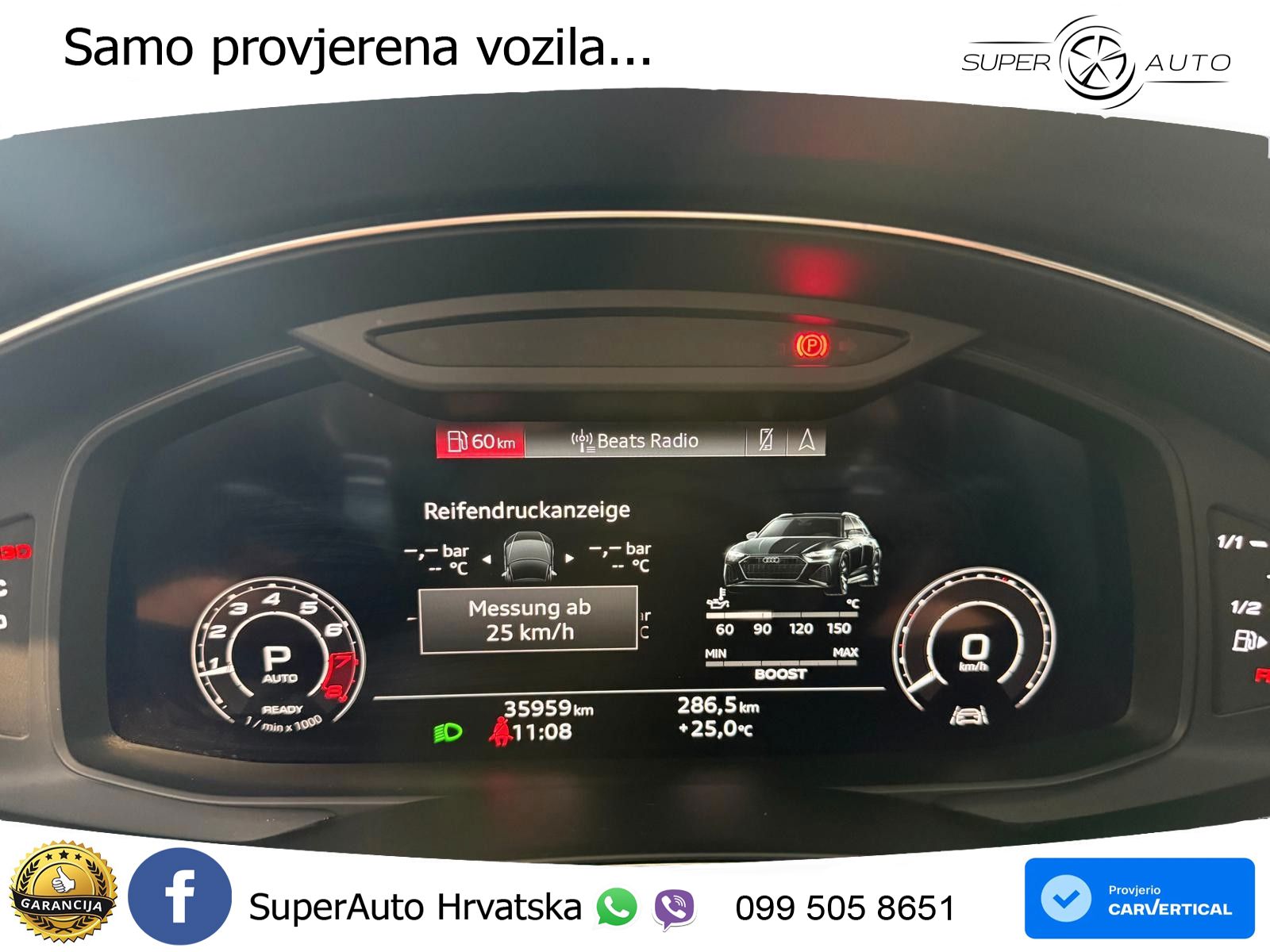 Audi RS6 Avant 4.0 TFSI V8 (600 KS) quattro Tiptronic