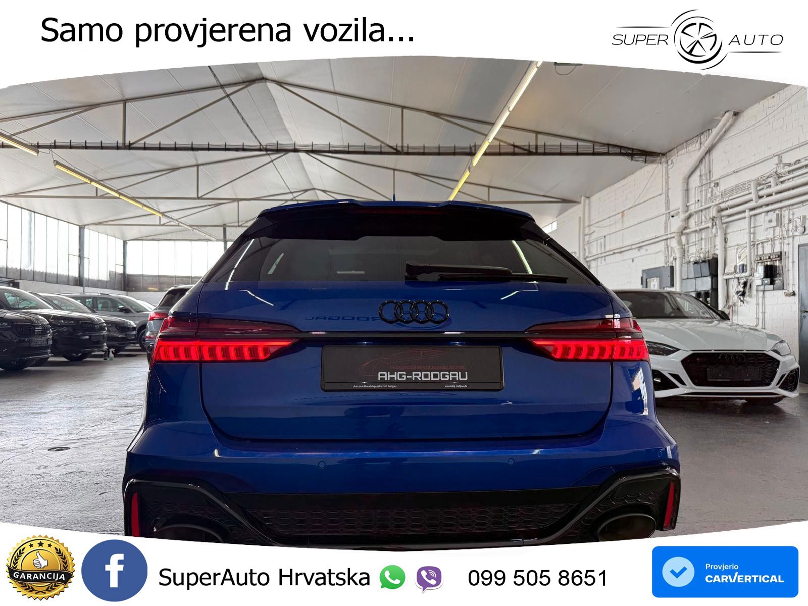Audi RS6 Avant 4.0 TFSI V8 (600 KS) quattro Tiptronic