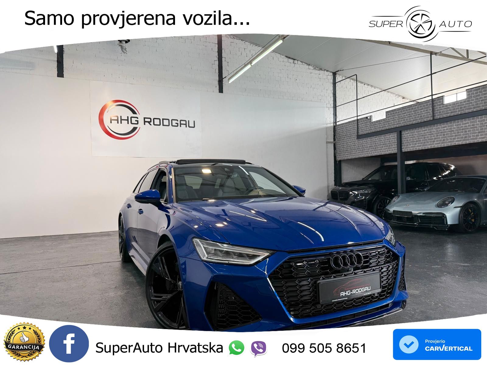 Audi RS6 Avant 4.0 TFSI V8 (600 KS) quattro Tiptronic