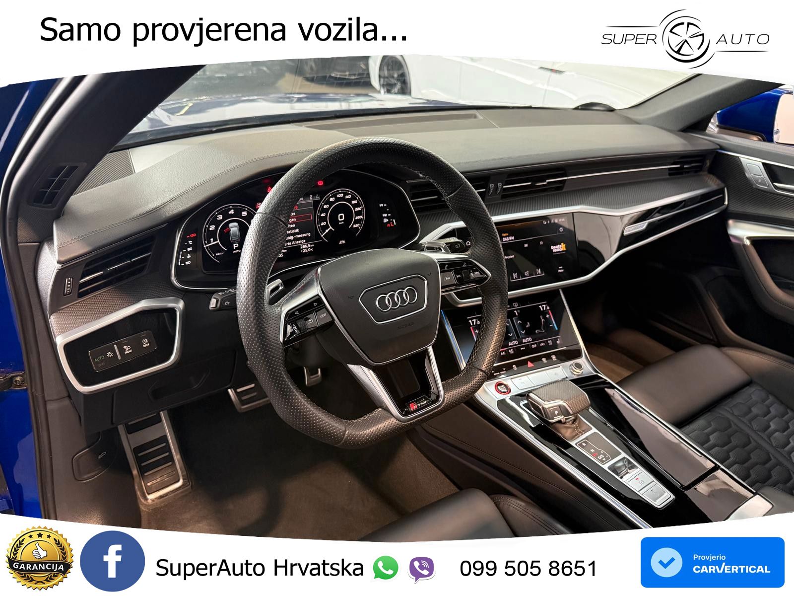 Audi RS6 Avant 4.0 TFSI V8 (600 KS) quattro Tiptronic