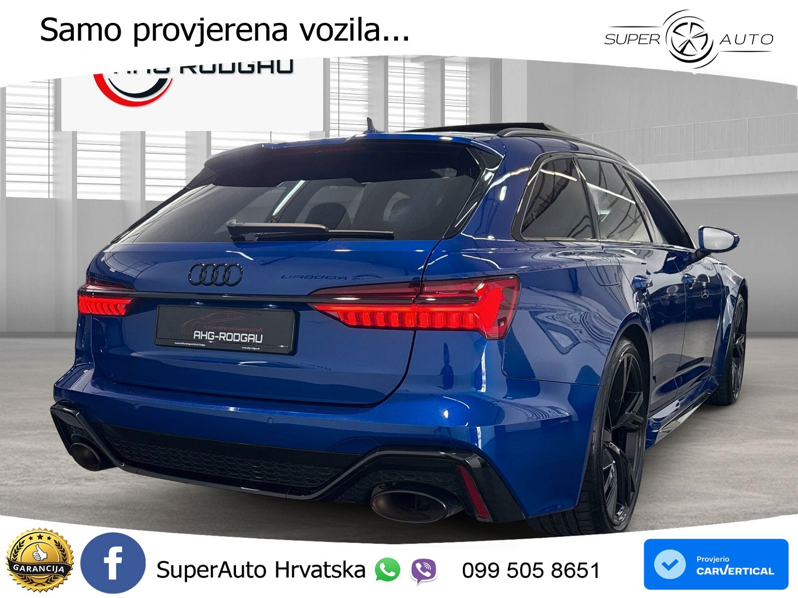 Audi RS6 Avant 4.0 TFSI V8 (600 KS) quattro Tiptronic