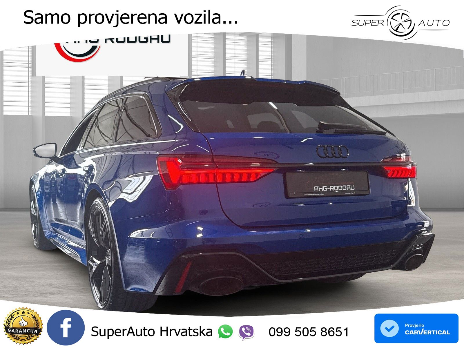 Audi RS6 Avant 4.0 TFSI V8 (600 KS) quattro Tiptronic