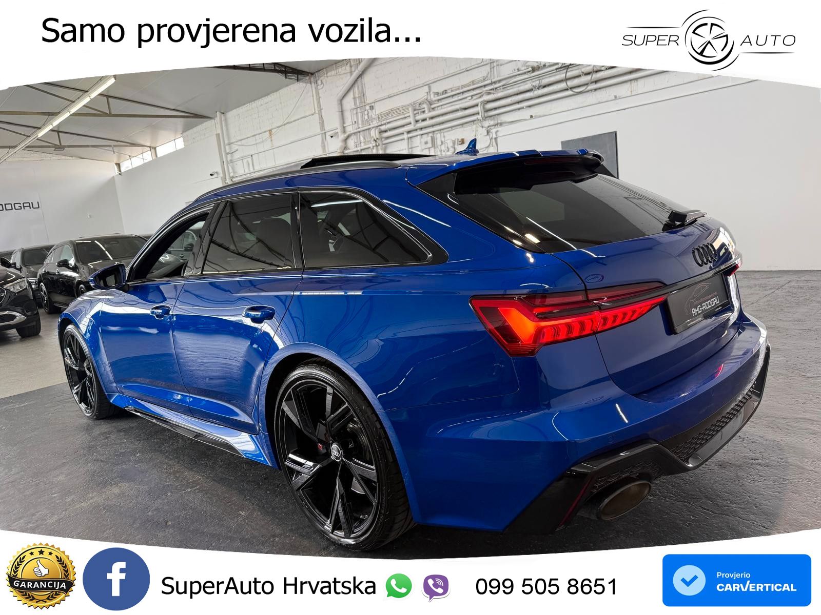 Audi RS6 Avant 4.0 TFSI V8 (600 KS) quattro Tiptronic