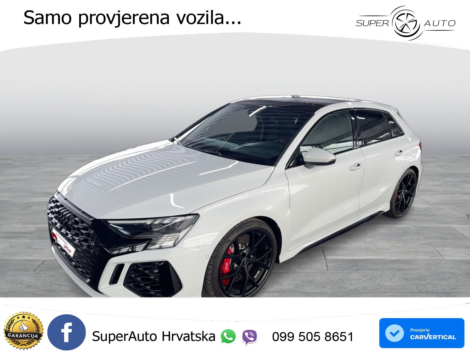 Audi RS3 Sportback 2.5 TFSI (400 KS) quattro S tronic LED+GR SJED+ACC