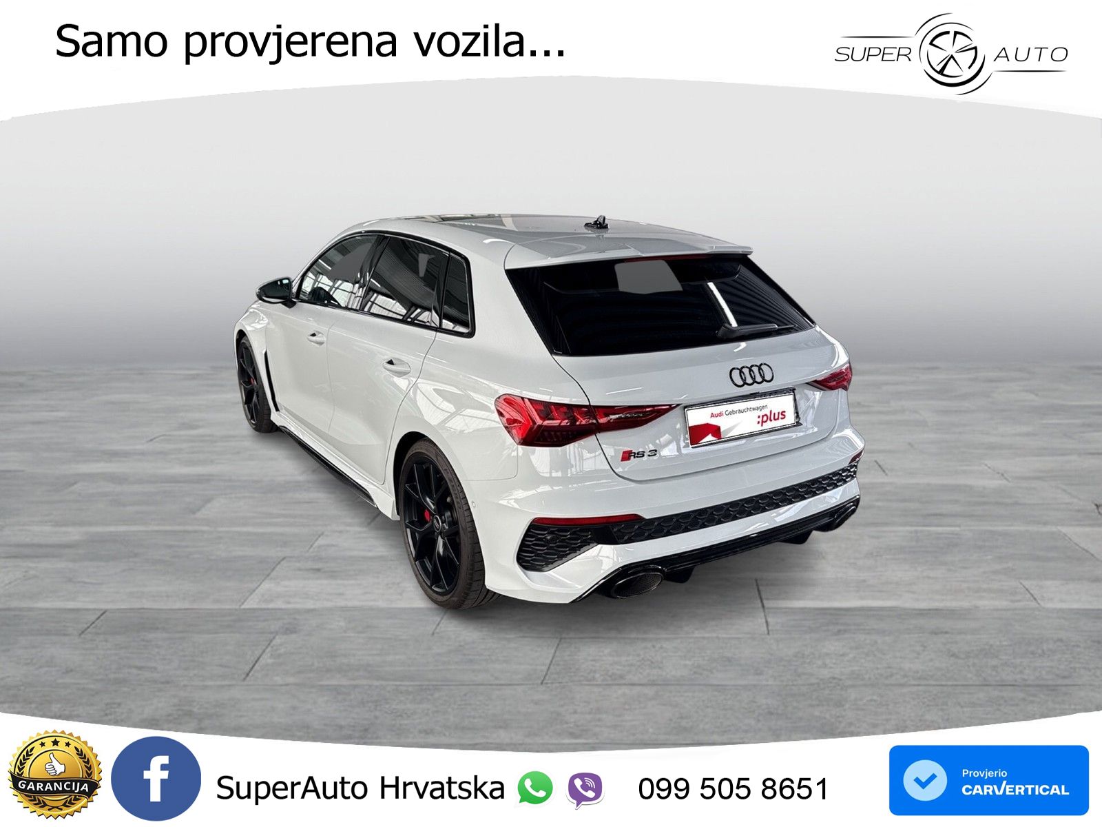 Audi RS3 Sportback 2.5 TFSI (400 KS) quattro S tronic LED+GR SJED+ACC