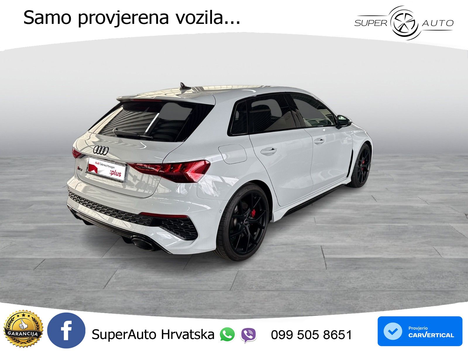 Audi RS3 Sportback 2.5 TFSI (400 KS) quattro S tronic LED+GR SJED+ACC