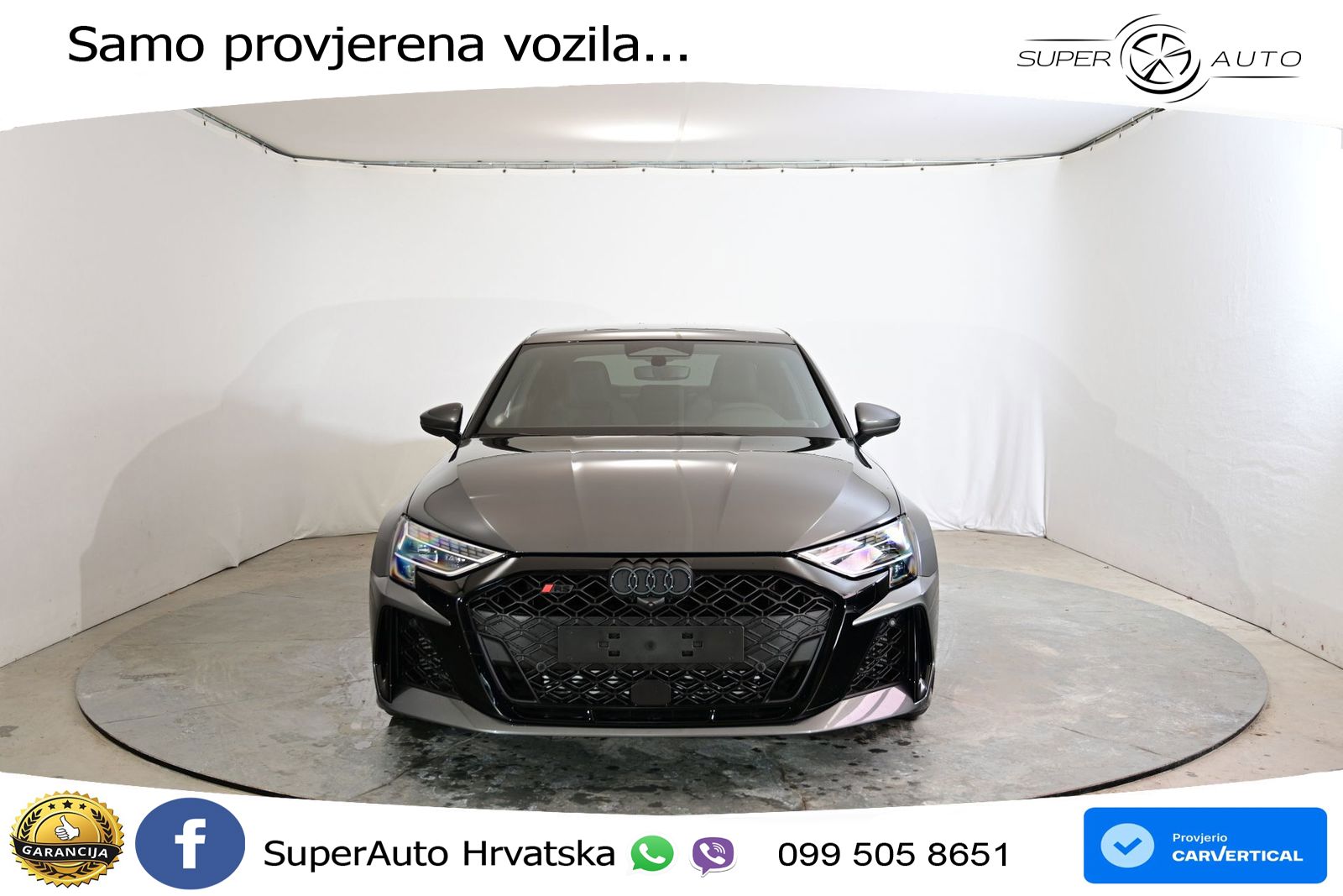 Audi RS3 Sedan 2.5 TFSI (400 KS) quattro S tronic LED+GR SJED+ACC
