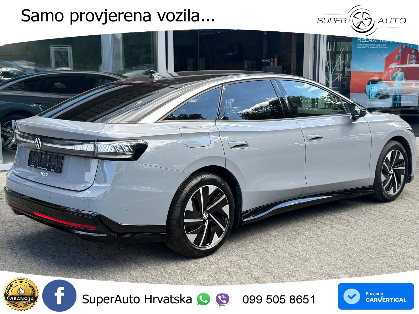 Volkswagen ID.7 Pro 82 kWh (286 KS)