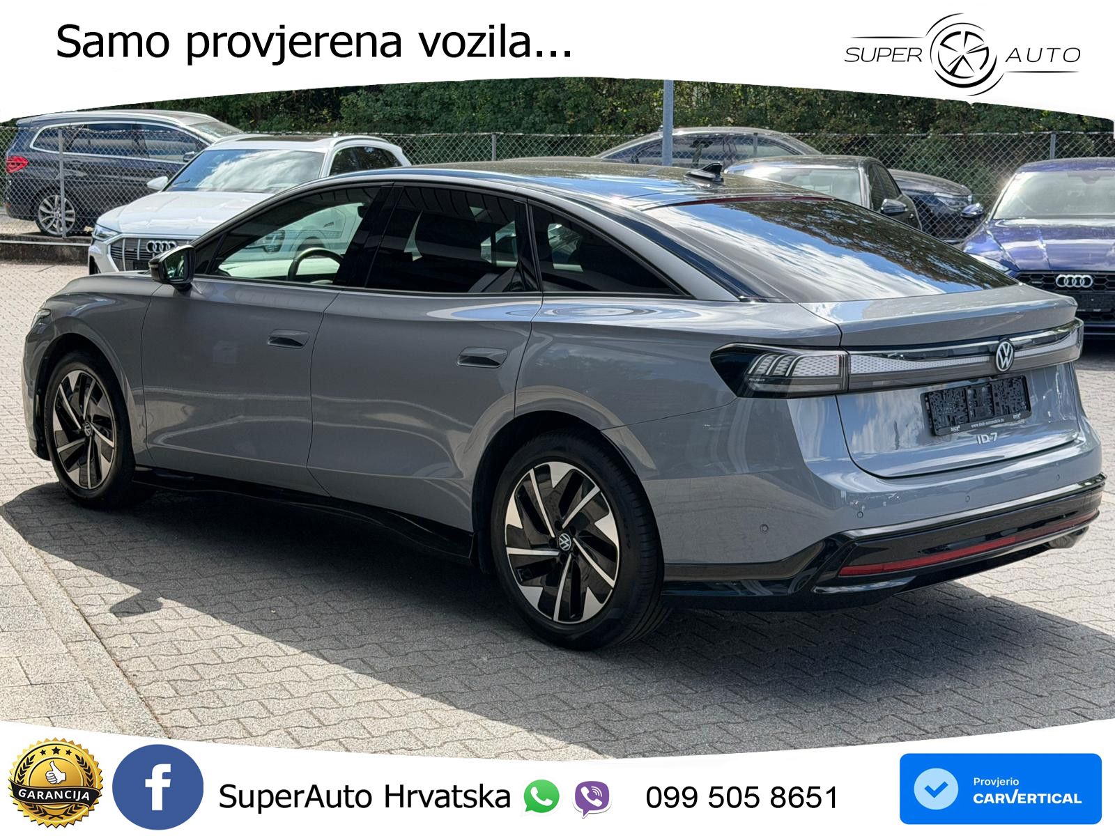 Volkswagen ID.7 Pro 82 kWh (286 KS)