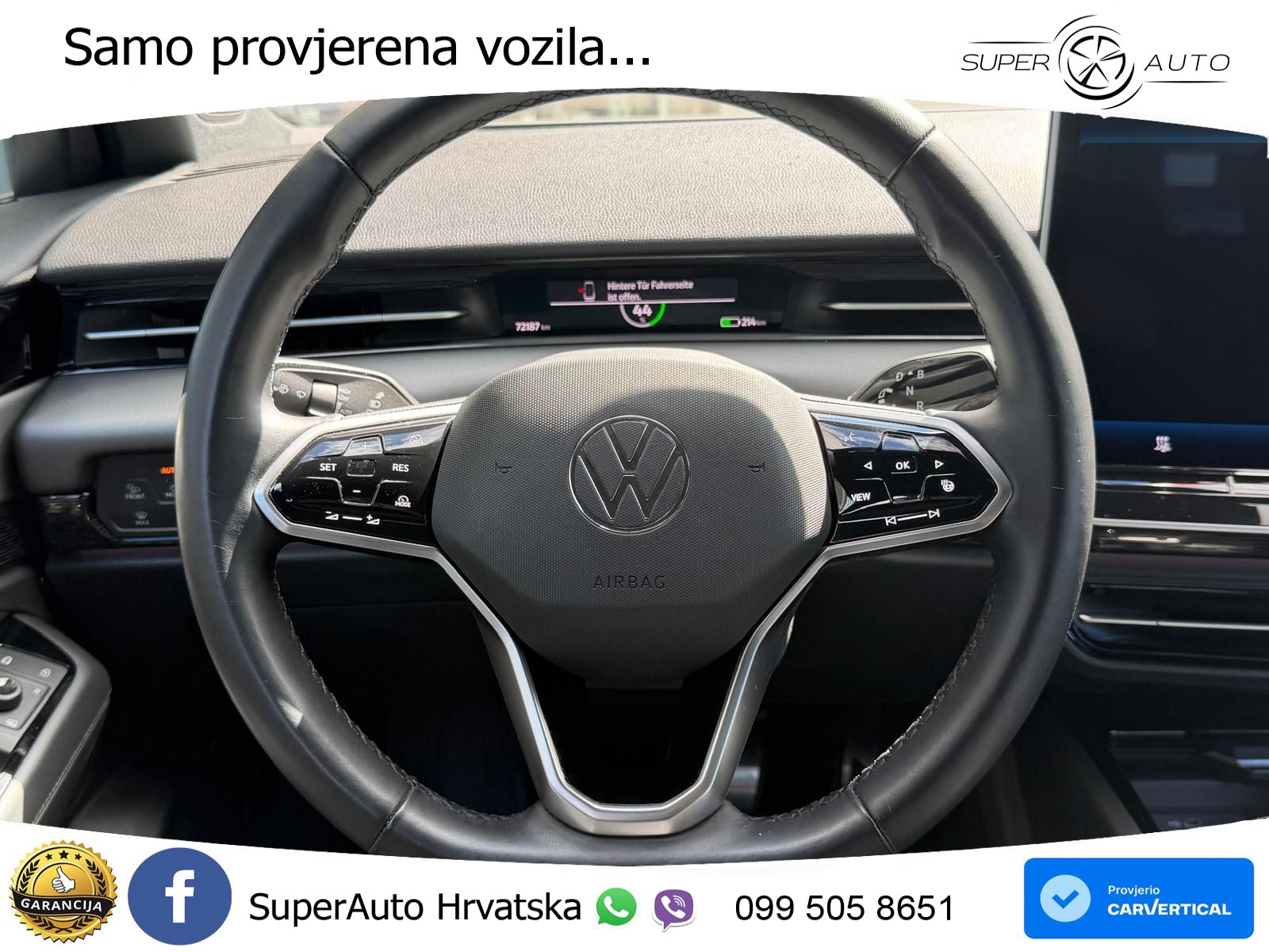 Volkswagen ID.7 Pro 82 kWh (286 KS)