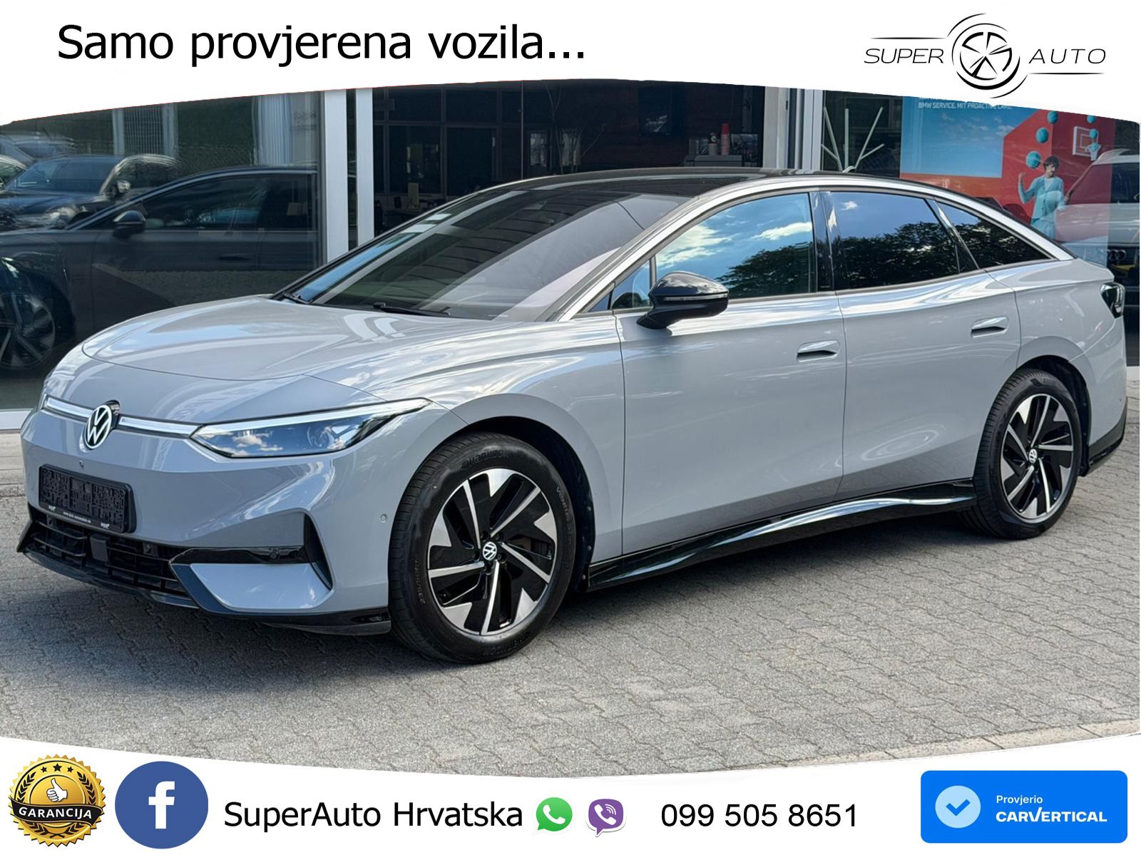 Volkswagen ID.7 Pro 82 kWh (286 KS)