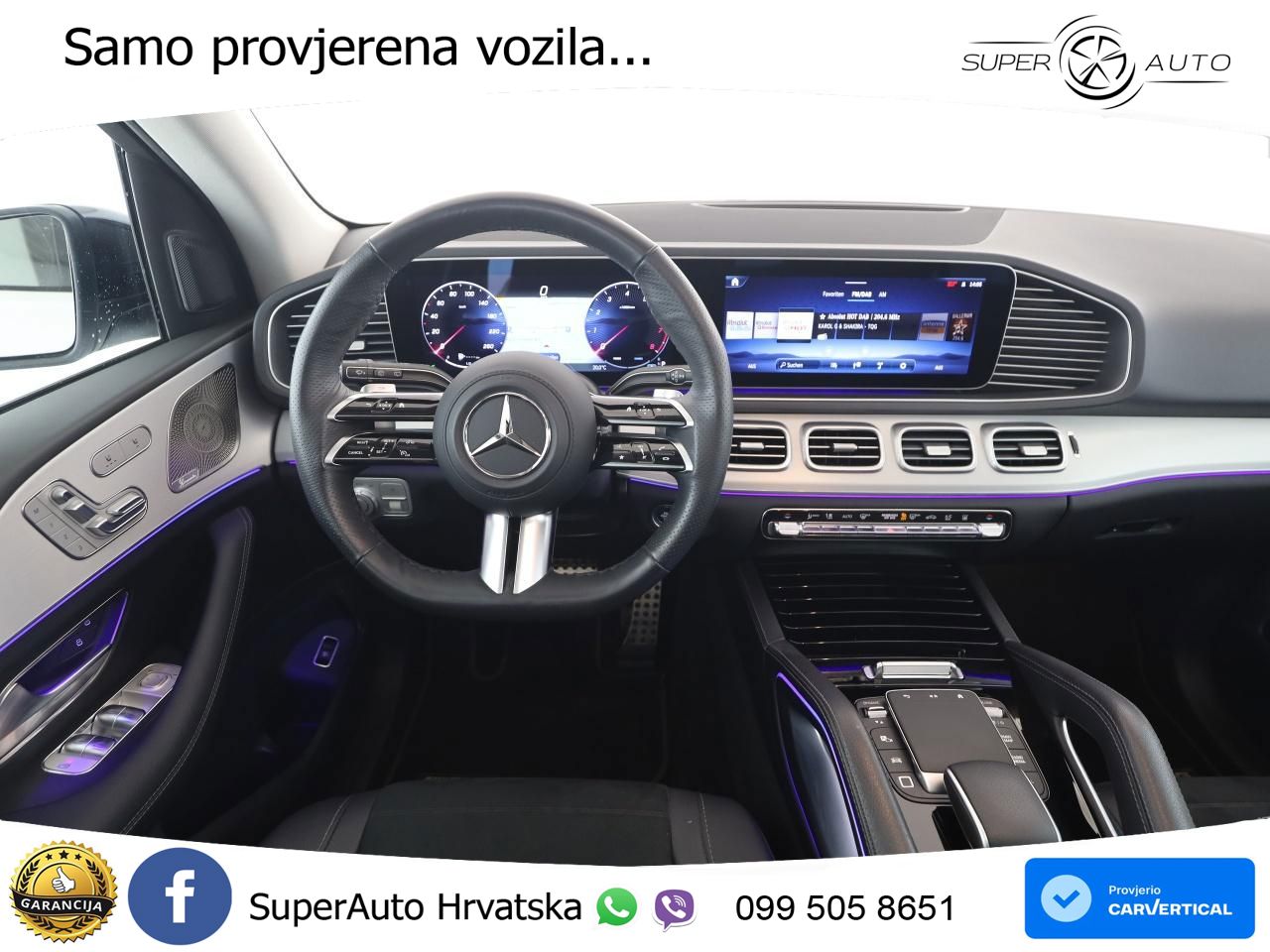 Mercedes GLE 450 3.0 (381 KS) EQ Boost 4MATIC 9G-TRONIC AMG LED+GR SJED+ACC
