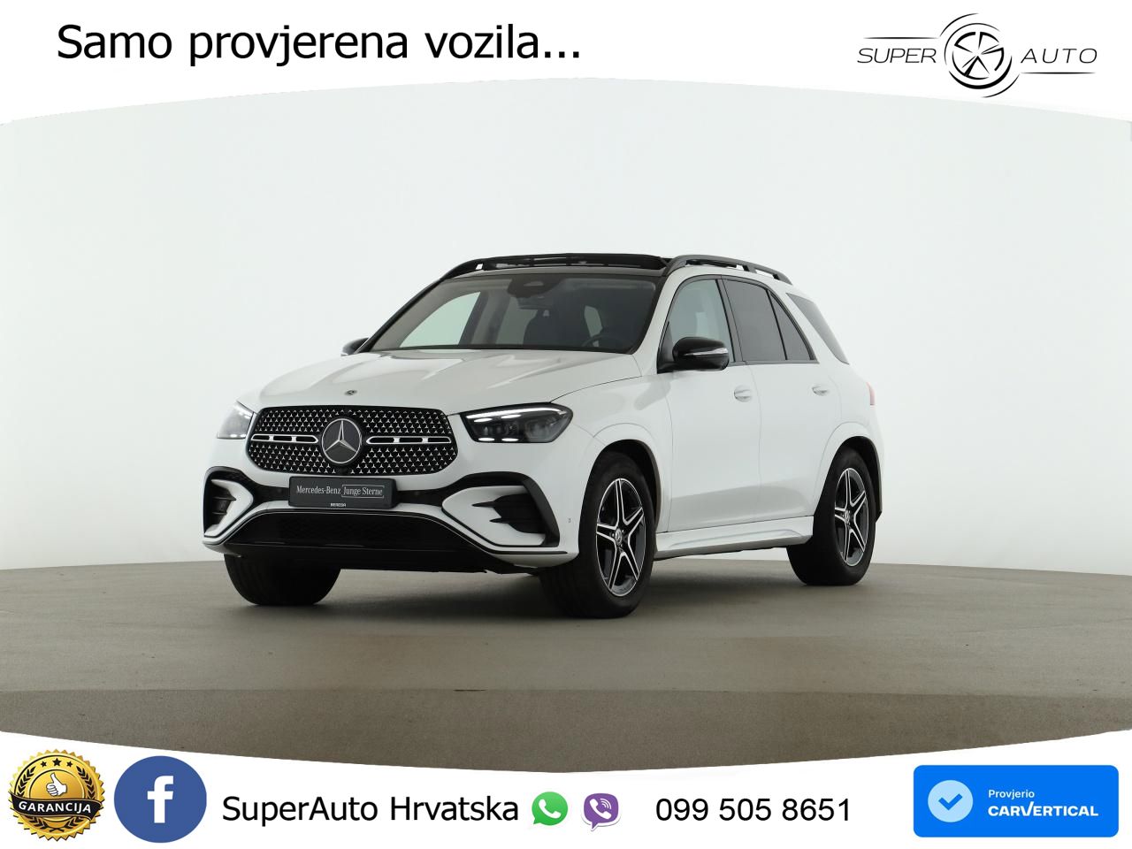 Mercedes GLE 450 3.0 (381 KS) EQ Boost 4MATIC 9G-TRONIC AMG LED+GR SJED+ACC