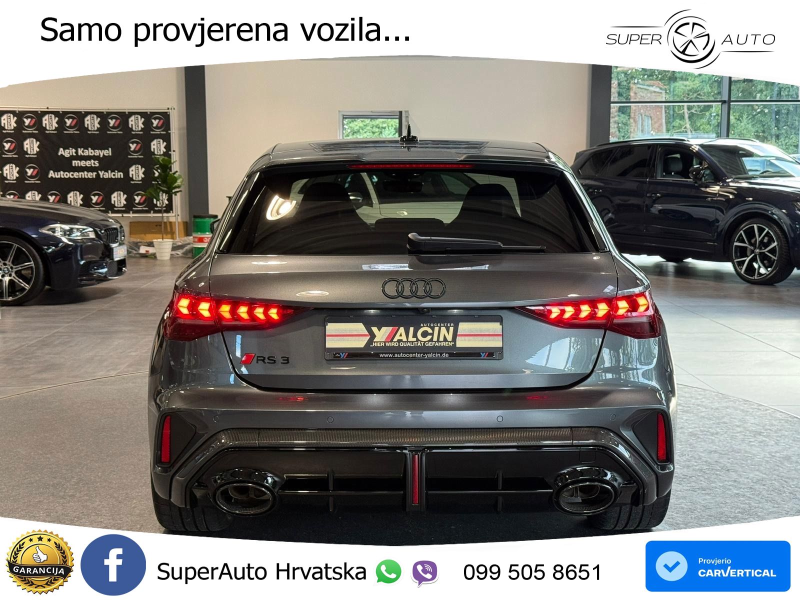 Audi RS3 Sedan 2.5 TFSI (400 KS) quattro S tronic LED+GR SJED+ACC