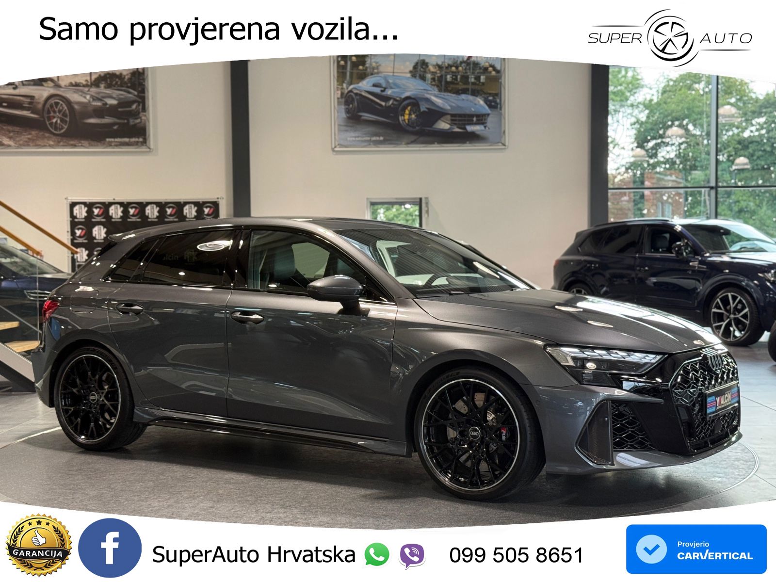 Audi RS3 Sedan 2.5 TFSI (400 KS) quattro S tronic LED+GR SJED+ACC