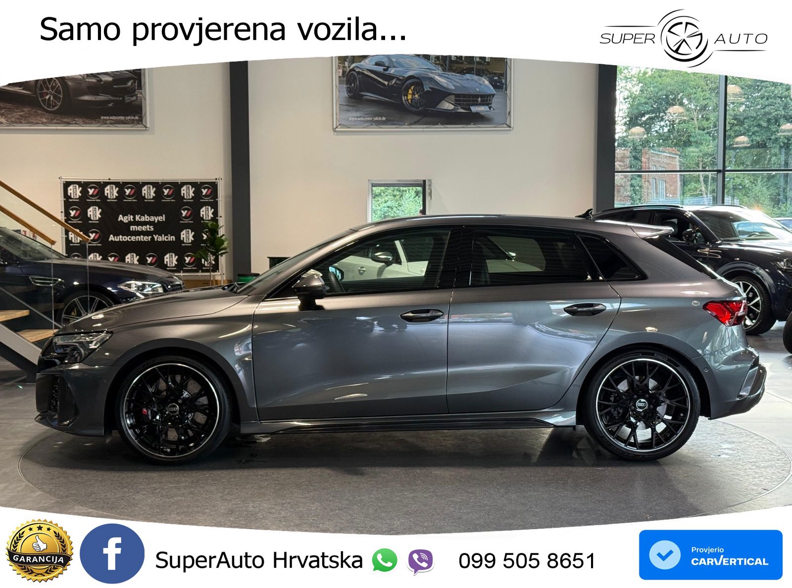 Audi RS3 Sedan 2.5 TFSI (400 KS) quattro S tronic LED+GR SJED+ACC