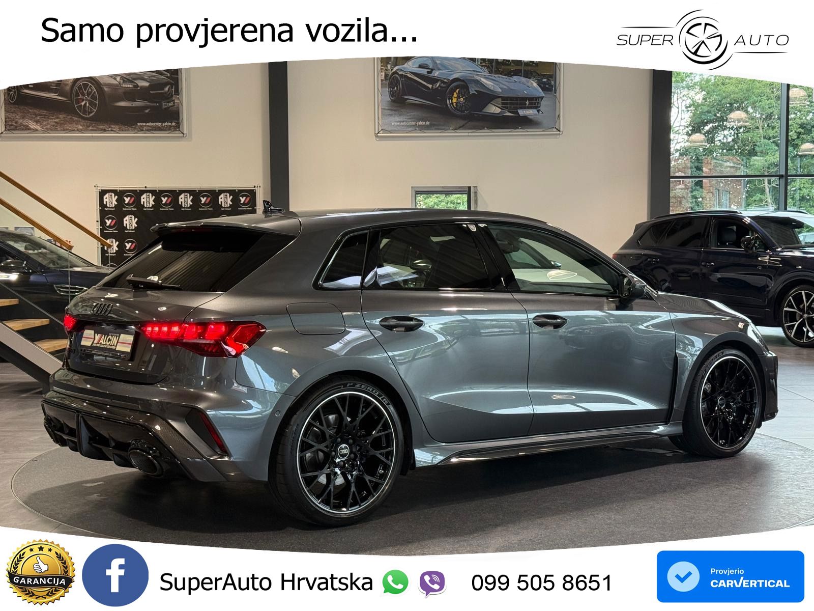 Audi RS3 Sedan 2.5 TFSI (400 KS) quattro S tronic LED+GR SJED+ACC