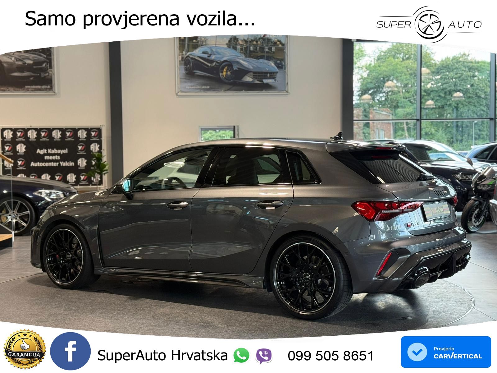 Audi RS3 Sedan 2.5 TFSI (400 KS) quattro S tronic LED+GR SJED+ACC