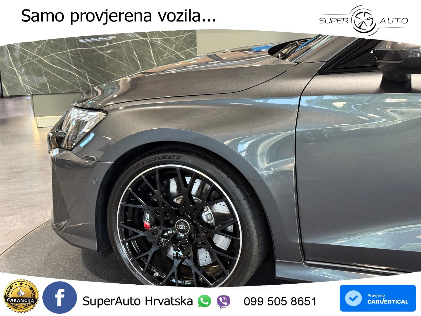 Audi RS3 Sedan 2.5 TFSI (400 KS) quattro S tronic LED+GR SJED+ACC
