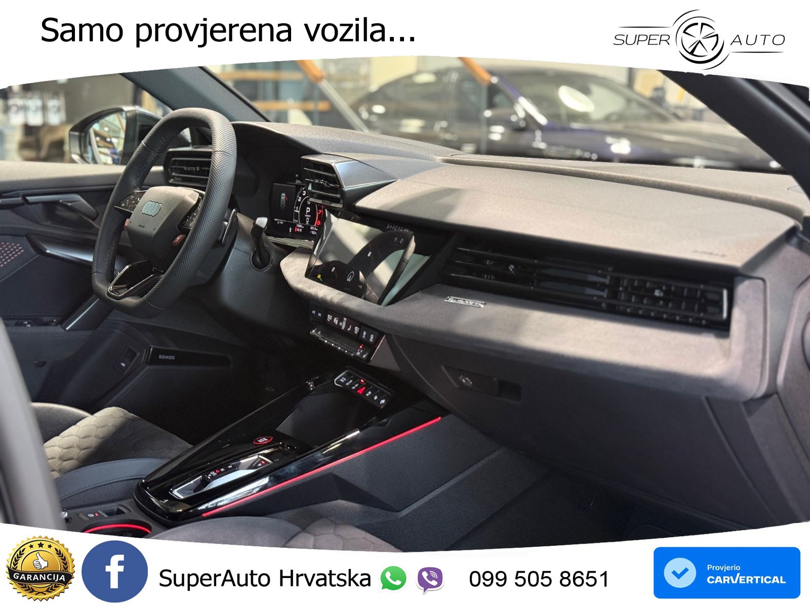 Audi RS3 Sedan 2.5 TFSI (400 KS) quattro S tronic LED+GR SJED+ACC