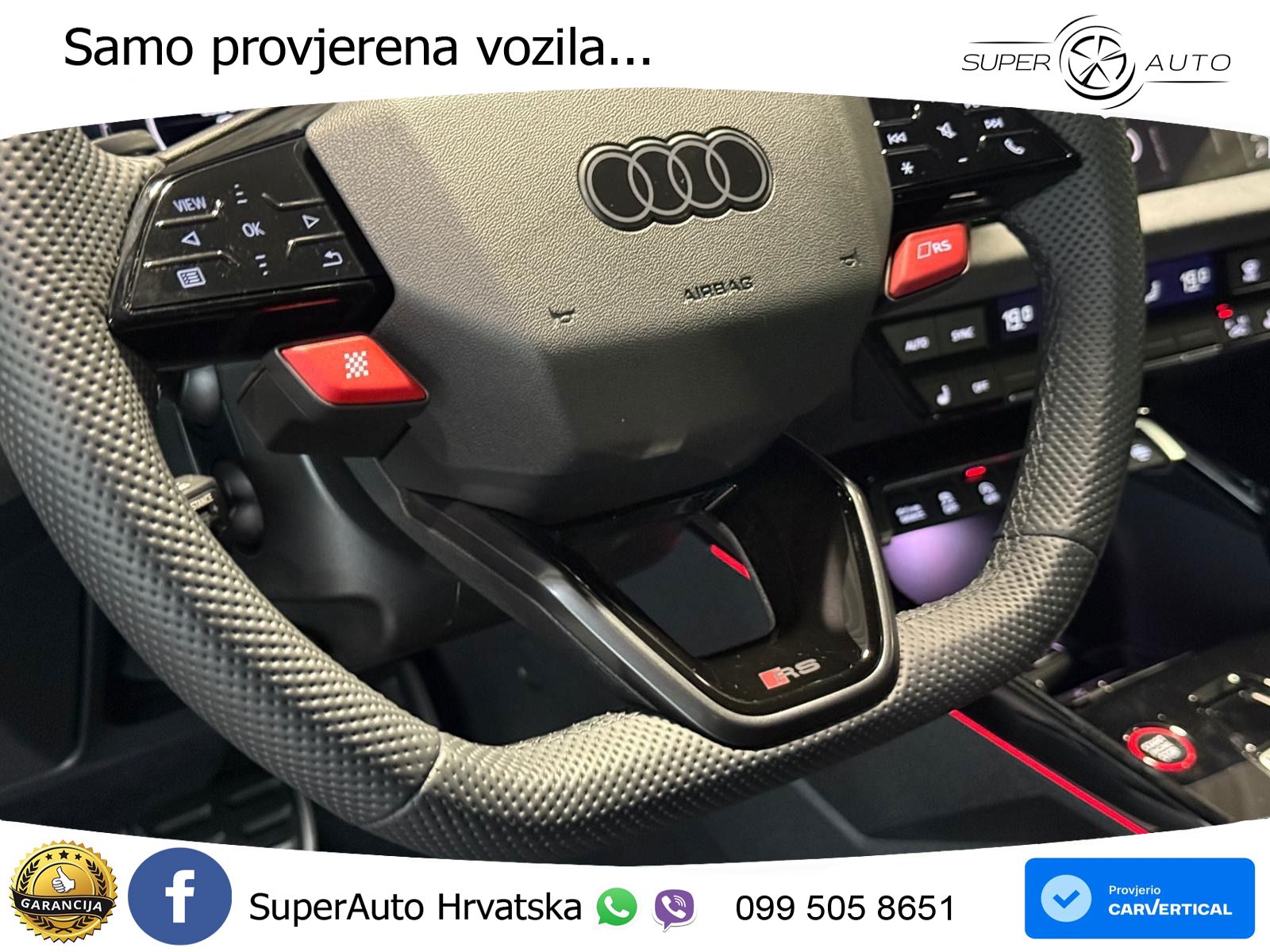 Audi RS3 Sedan 2.5 TFSI (400 KS) quattro S tronic LED+GR SJED+ACC