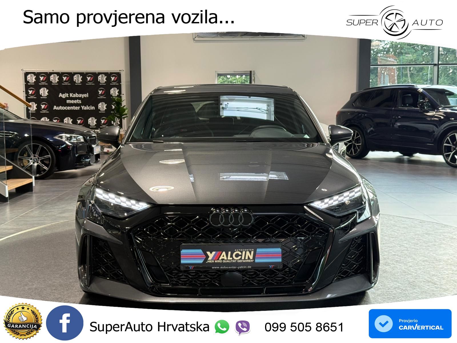 Audi RS3 Sedan 2.5 TFSI (400 KS) quattro S tronic LED+GR SJED+ACC