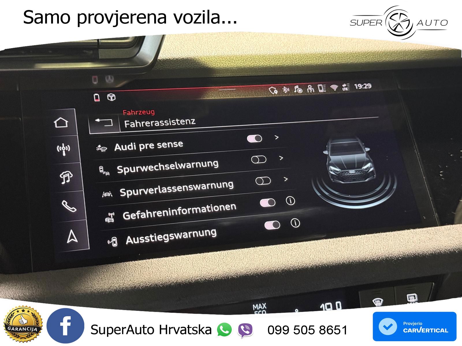 Audi RS3 Sedan 2.5 TFSI (400 KS) quattro S tronic LED+GR SJED+ACC