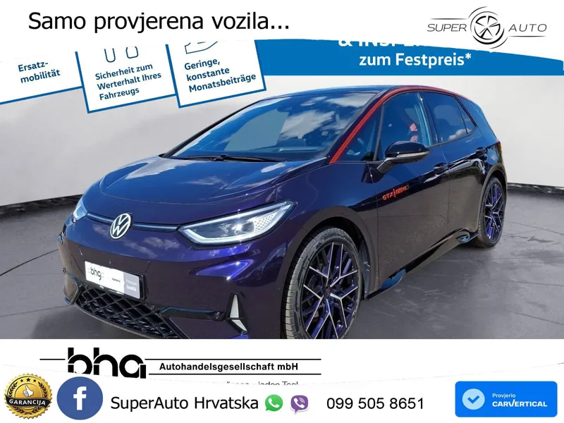 Volkswagen ID.3 GTX 84 kWh (286 KS) LED+GR SJED+ACC