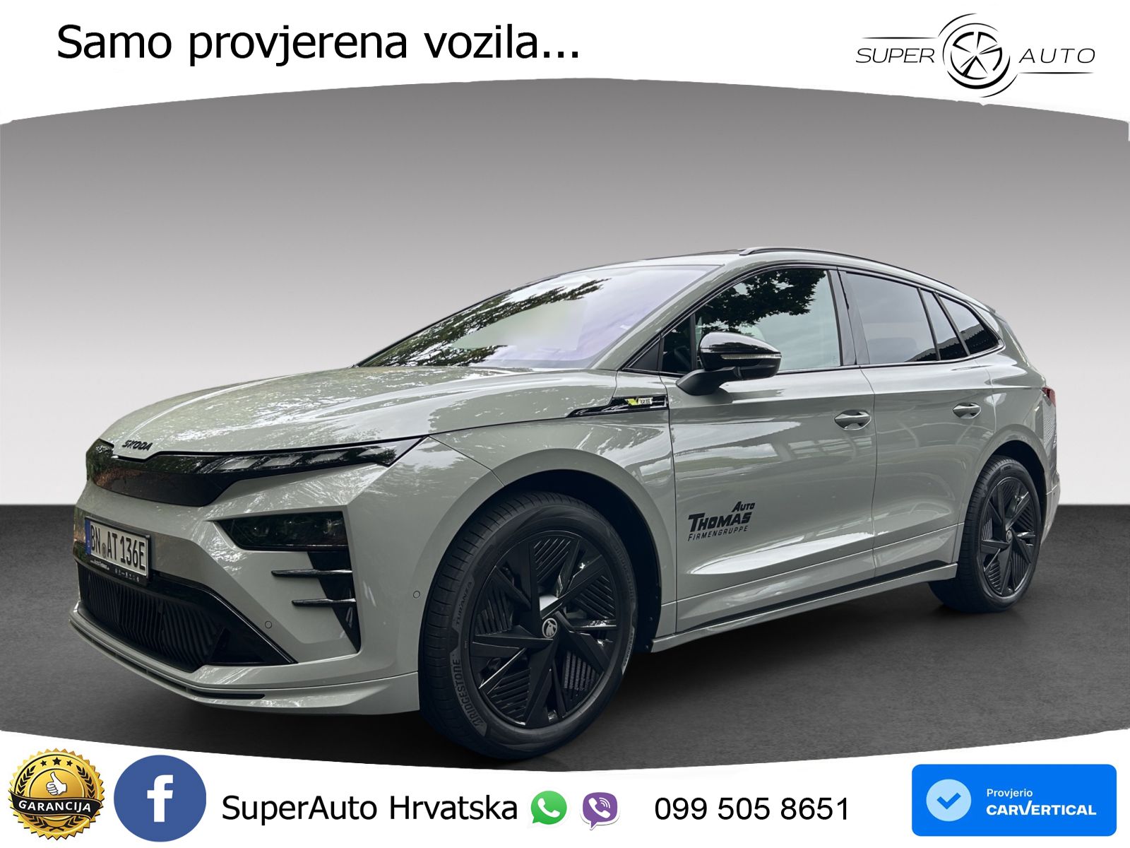 Škoda Enyaq iV RS 82 kWh (340 KS) AWD LED+GR SJED+ACC