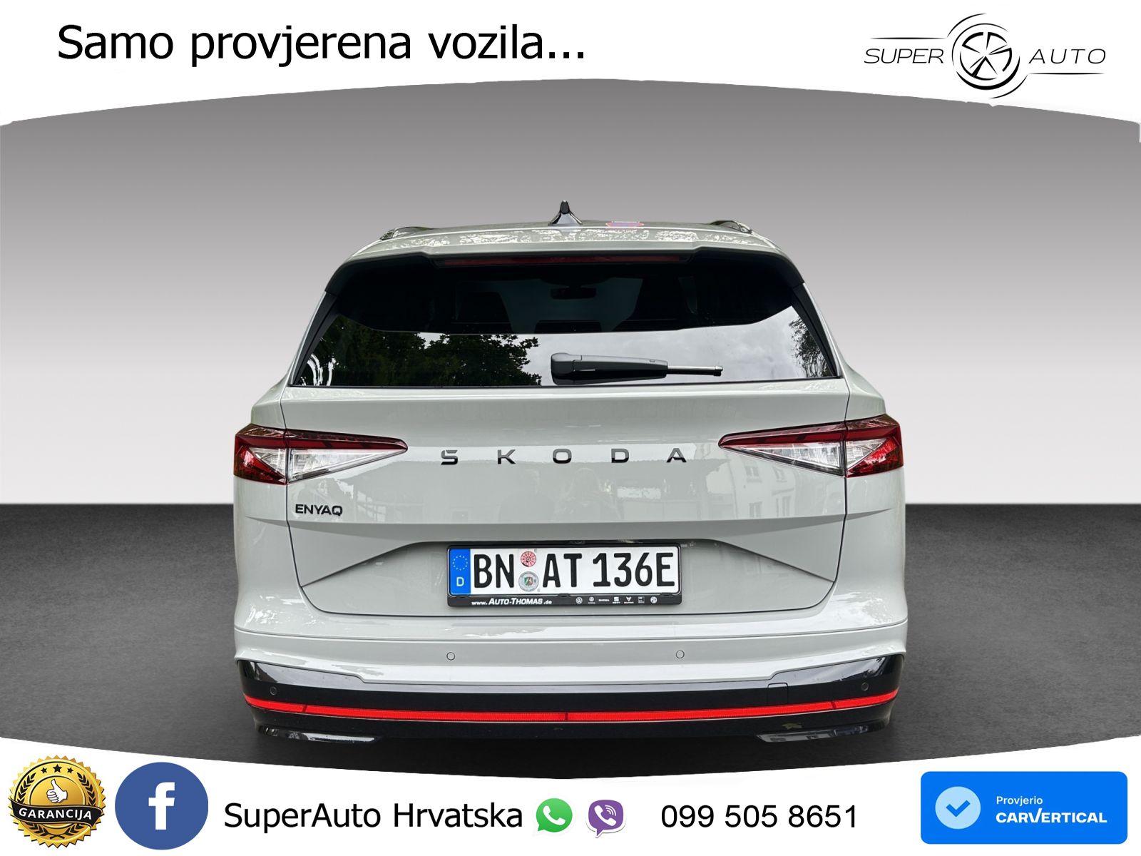 Škoda Enyaq iV RS 82 kWh (340 KS) AWD LED+GR SJED+ACC