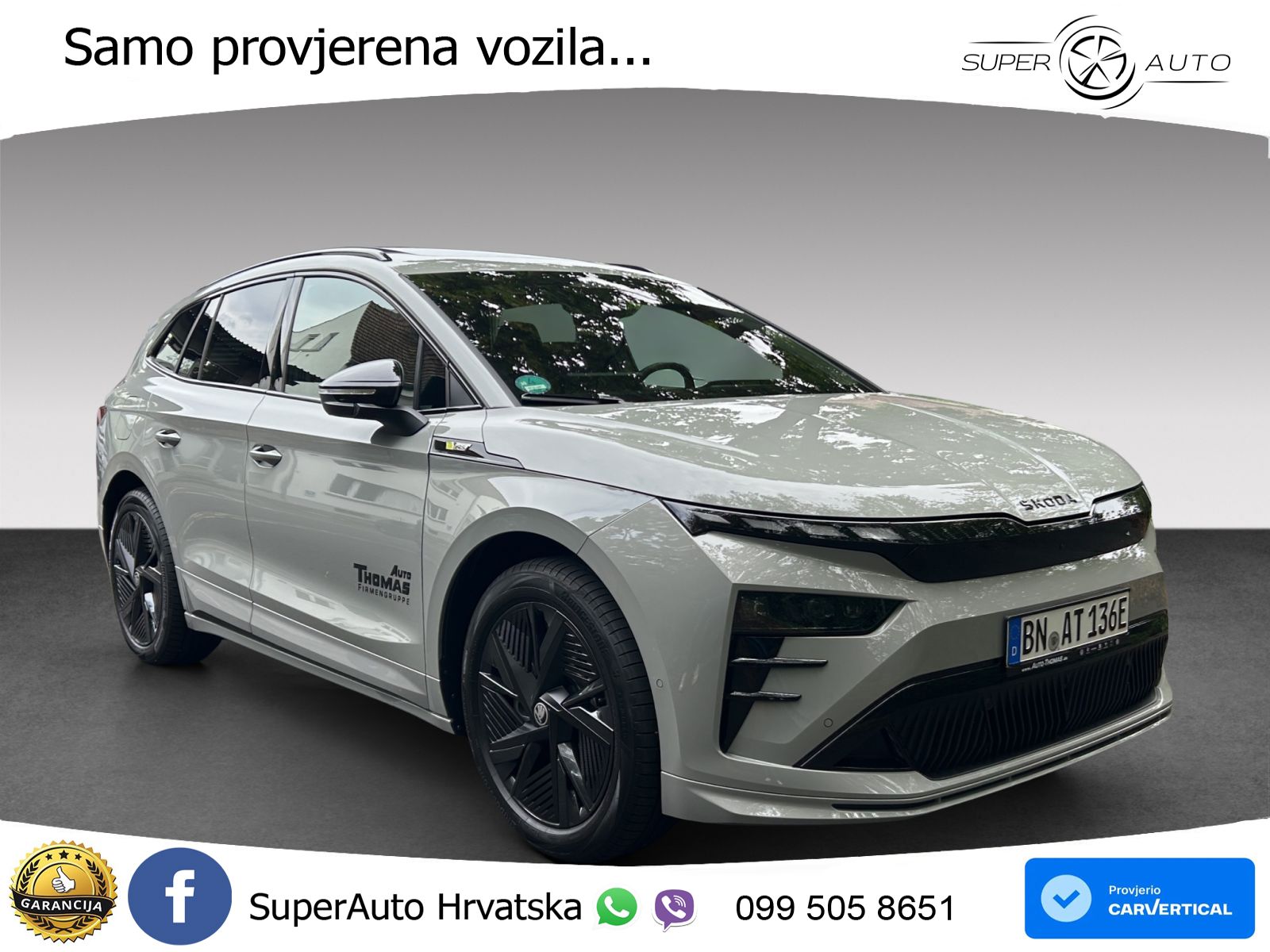 Škoda Enyaq iV RS 82 kWh (340 KS) AWD LED+GR SJED+ACC