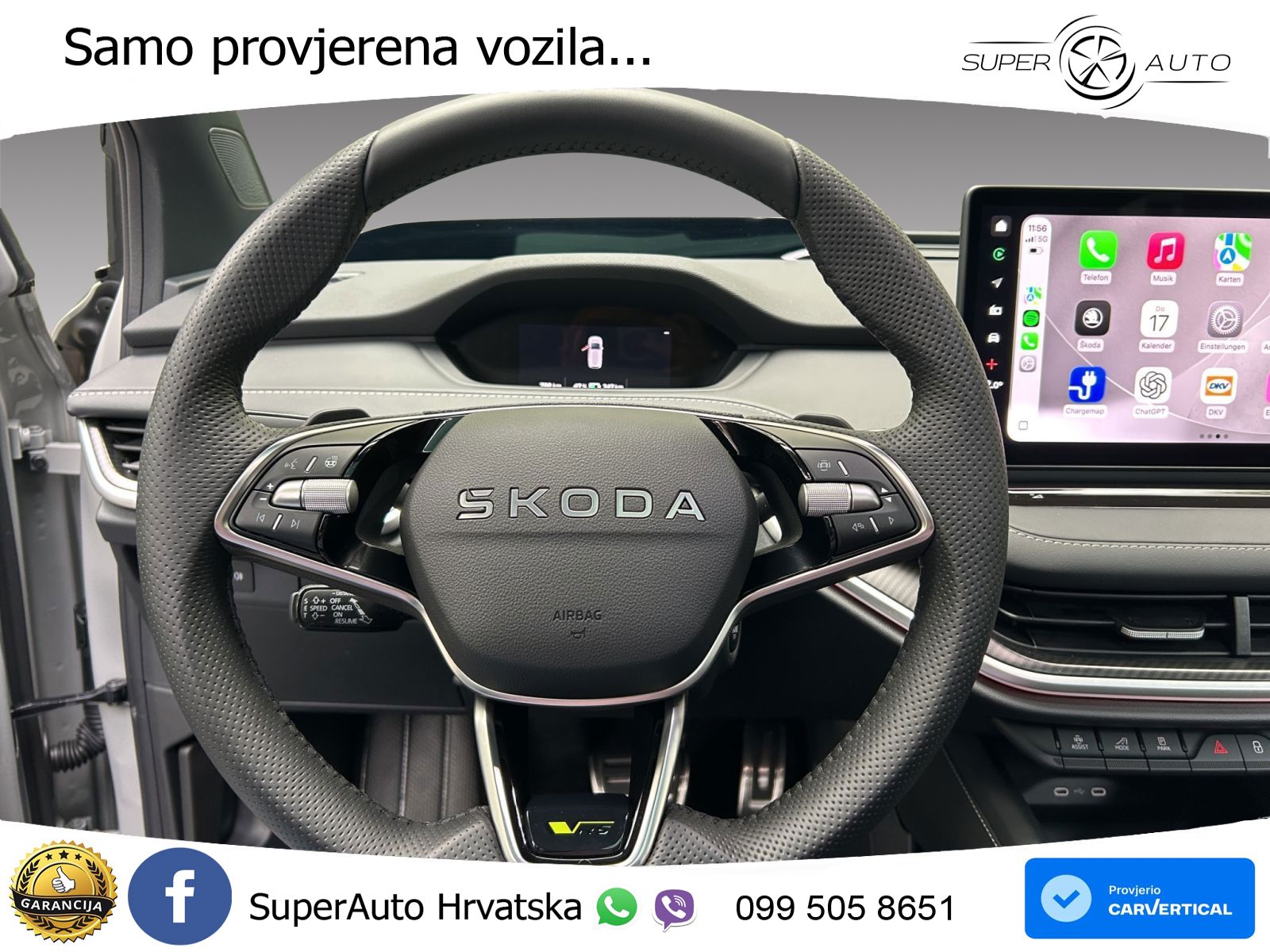 Škoda Enyaq iV RS 82 kWh (340 KS) AWD LED+GR SJED+ACC