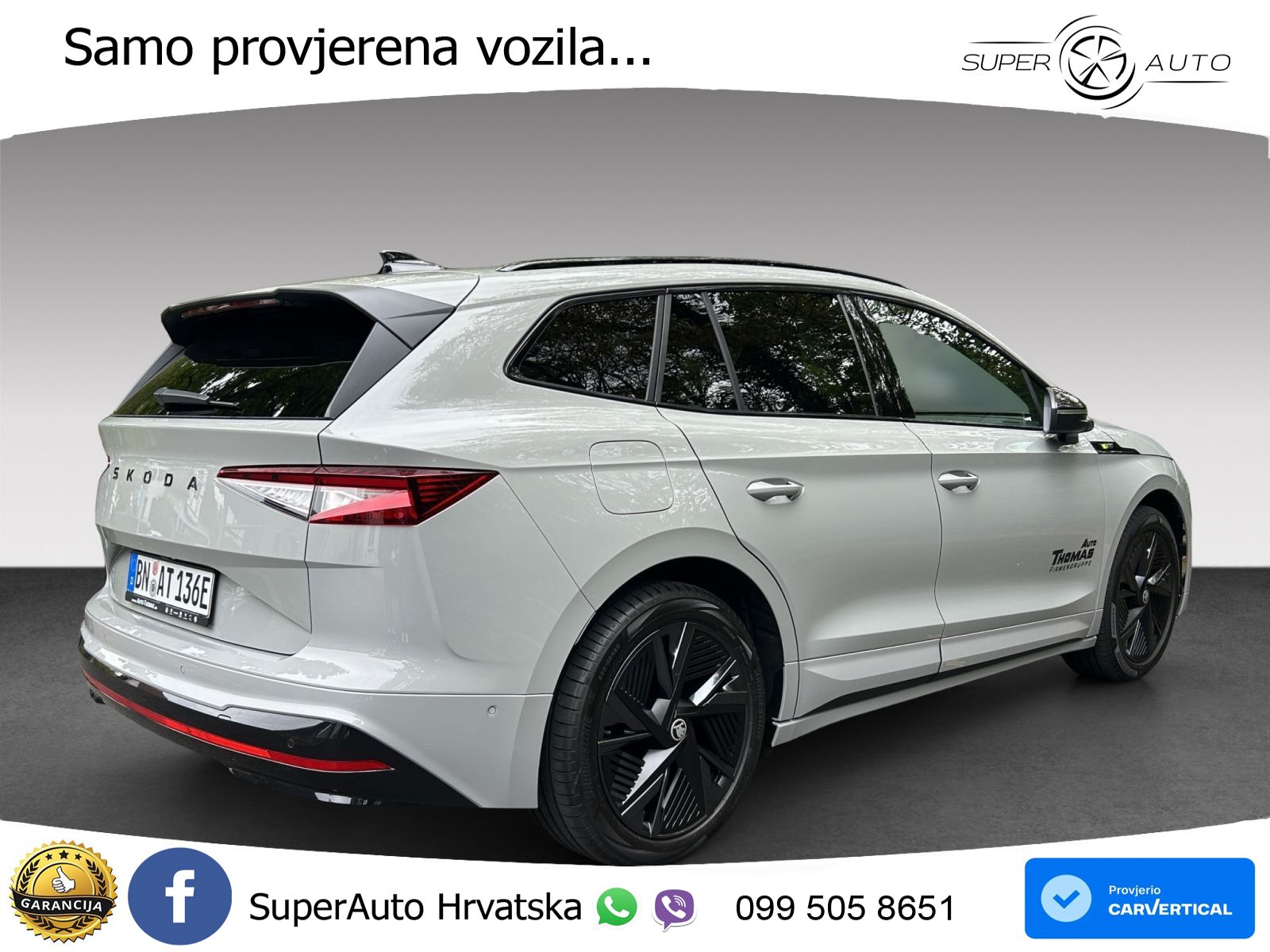 Škoda Enyaq iV RS 82 kWh (340 KS) AWD LED+GR SJED+ACC
