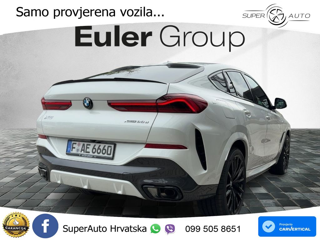 BMW X6 30d (298 KS) xDrive Steptronic M Sport LED+GR SJED+ACC