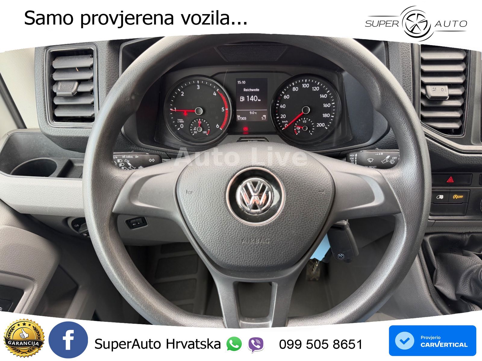VW Crafter 140 KS