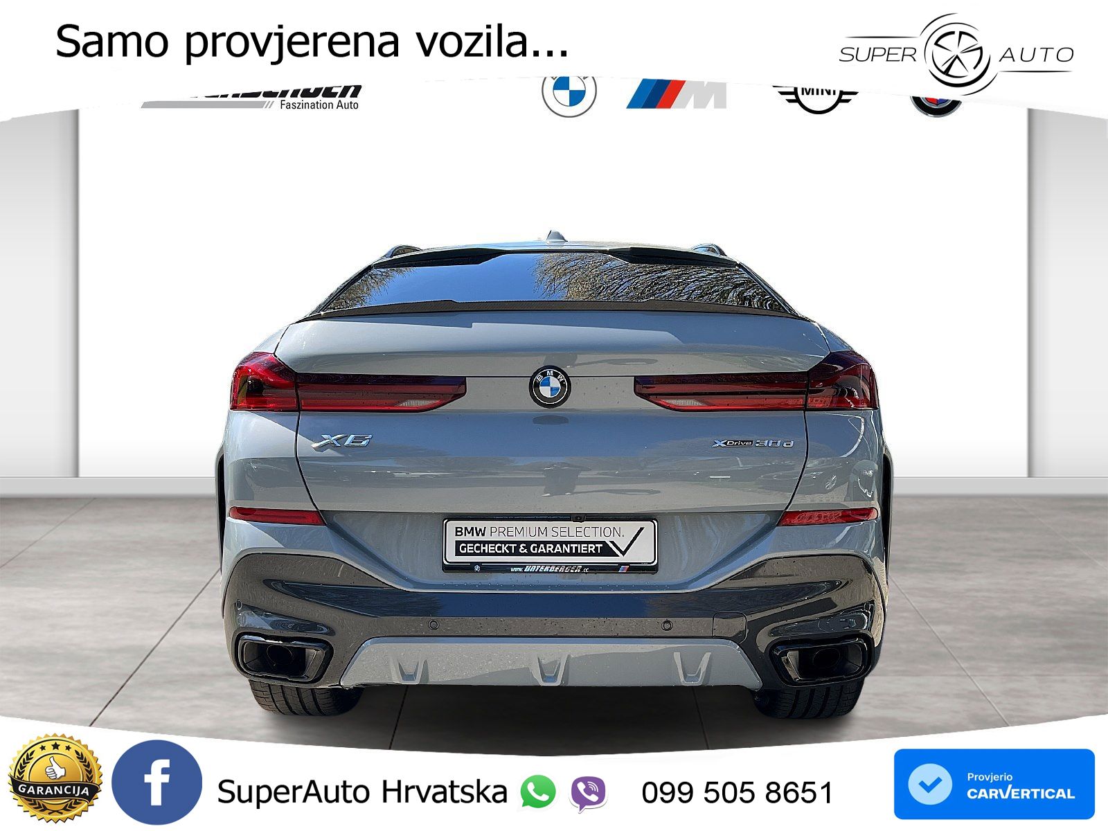 BMW X6 30d (298 KS) xDrive Steptronic M Sport LED+GR SJED+ACC