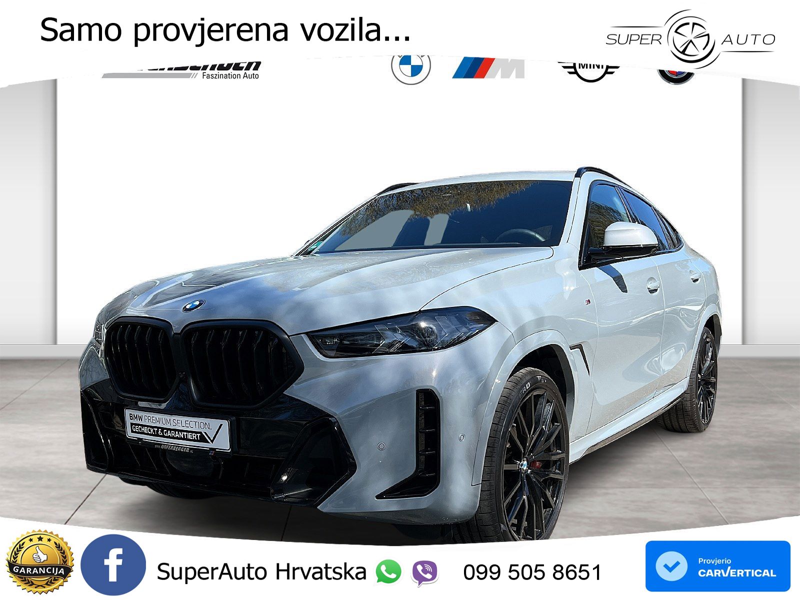 BMW X6 30d (298 KS) xDrive Steptronic M Sport LED+GR SJED+ACC