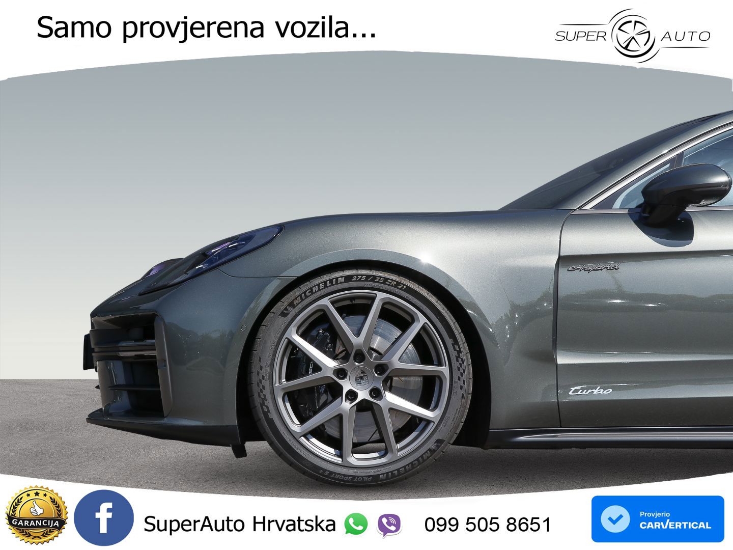 Porsche Panamera Turbo 4.0 V8 (680 KS) E-Hybrid PDK ACC+HEAD+4xGR SJED+360+PANO