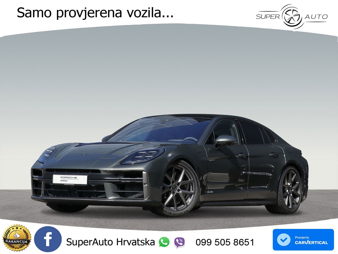Porsche Panamera Turbo 4.0 V8 (680 KS) E-Hybrid PDK ACC+HEAD+4xGR SJED+360+PANO