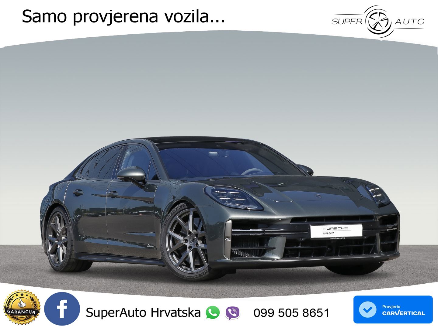 Porsche Panamera Turbo 4.0 V8 (680 KS) E-Hybrid PDK ACC+HEAD+4xGR SJED+360+PANO