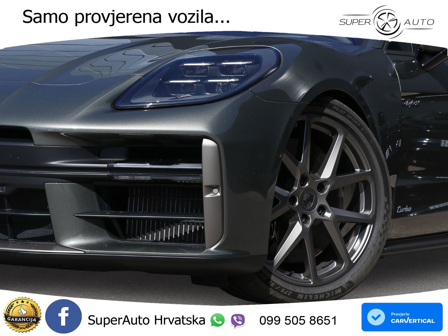 Porsche Panamera Turbo 4.0 V8 (680 KS) E-Hybrid PDK ACC+HEAD+4xGR SJED+360+PANO