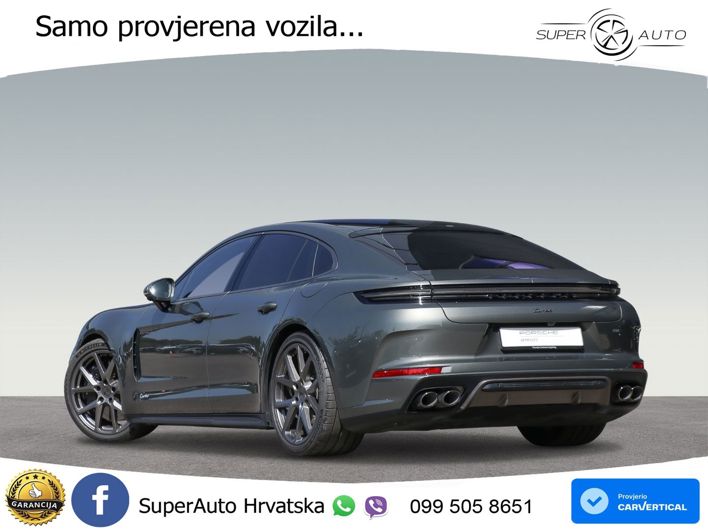 Porsche Panamera Turbo 4.0 V8 (680 KS) E-Hybrid PDK ACC+HEAD+4xGR SJED+360+PANO