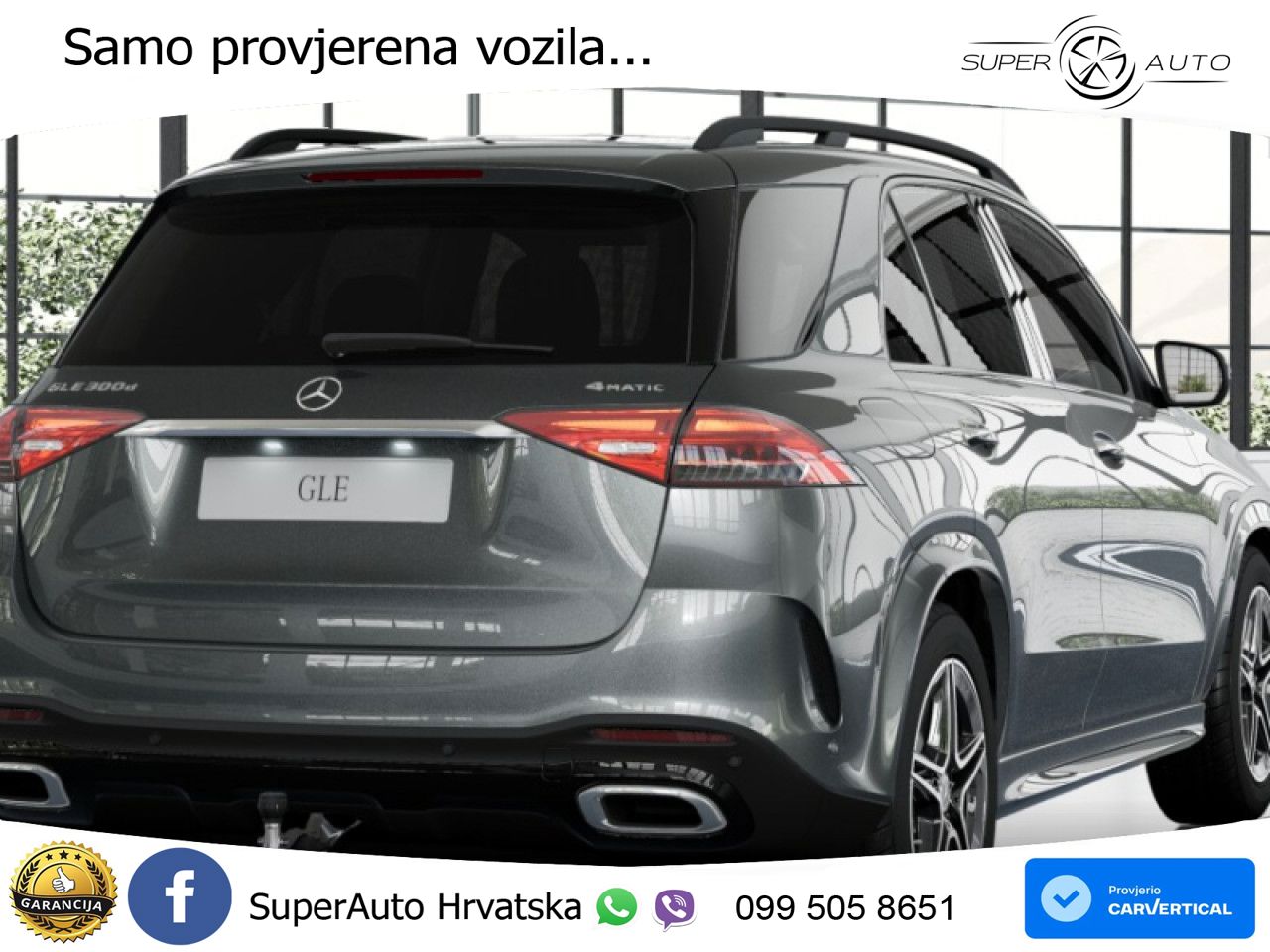 Mercedes GLE 300d (269 KS) EQ Boost 4MATIC 9G-TRONIC AMG LED+GR SJED+ACC